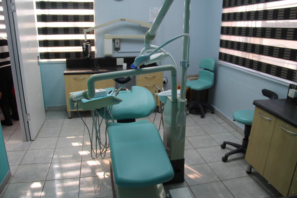 Modern Sirona dental equipment control panel